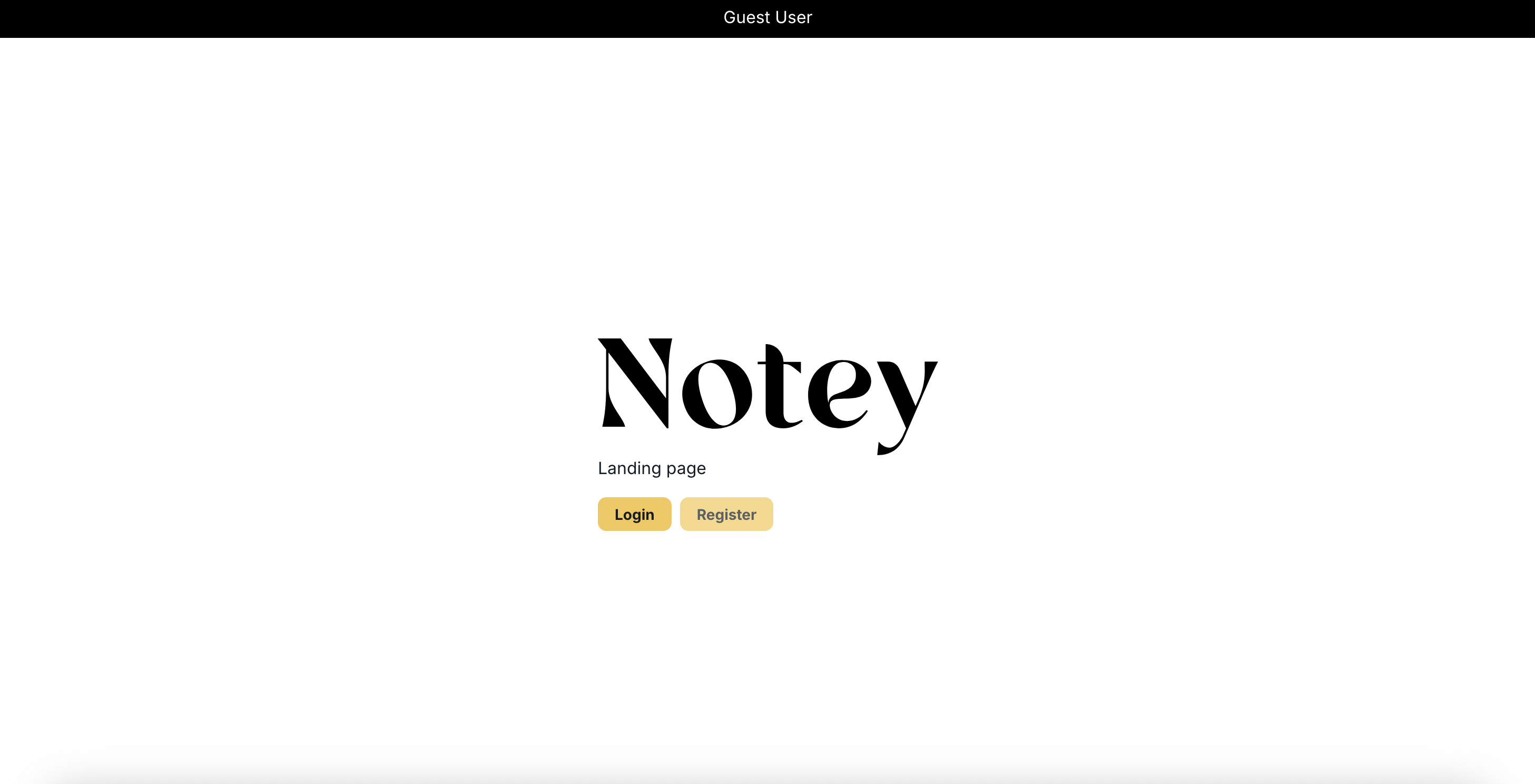 notey v01 screen